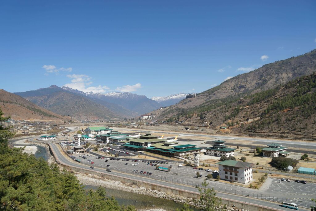 image of Bhutan airport