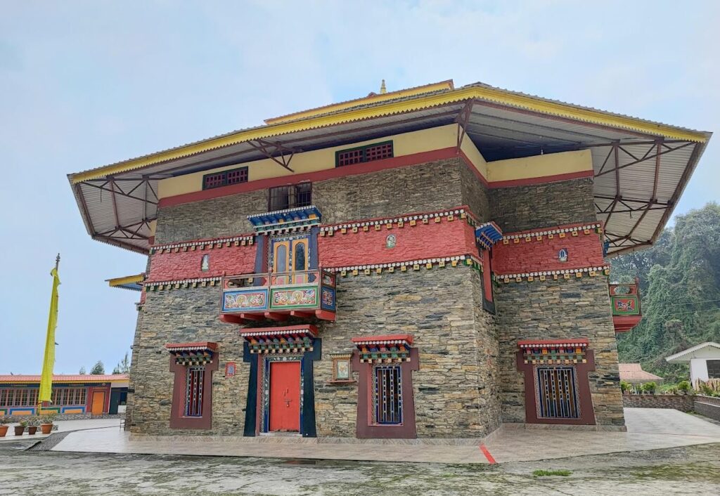 a monastery in mangan, North Sikkim