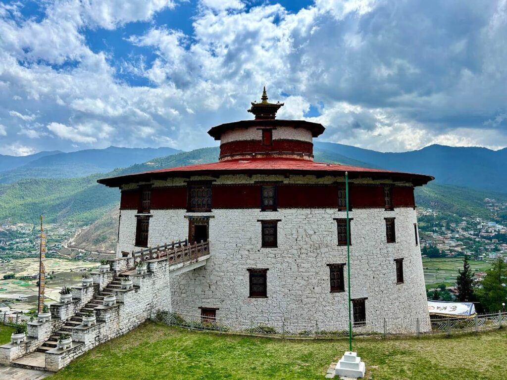 image of the outer body of national museum of bhutan