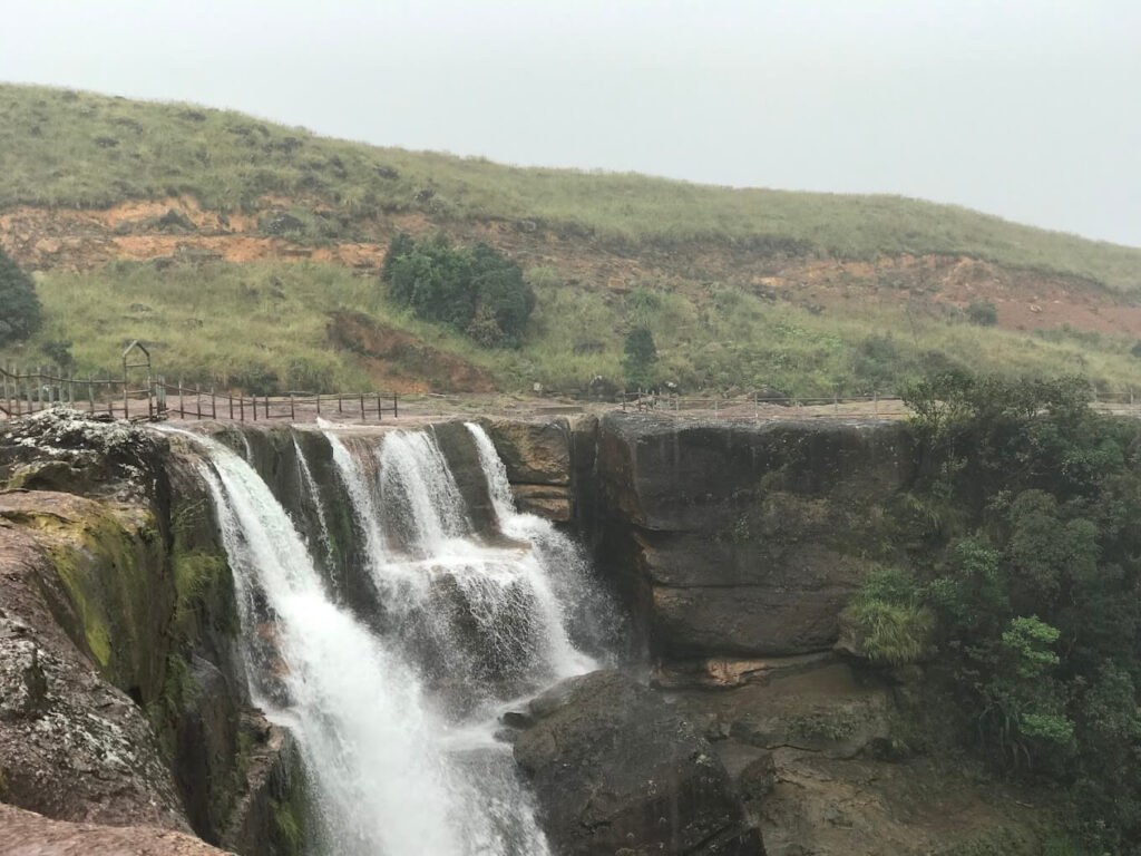 Dainthlen Falls near Sohra Meghalaya