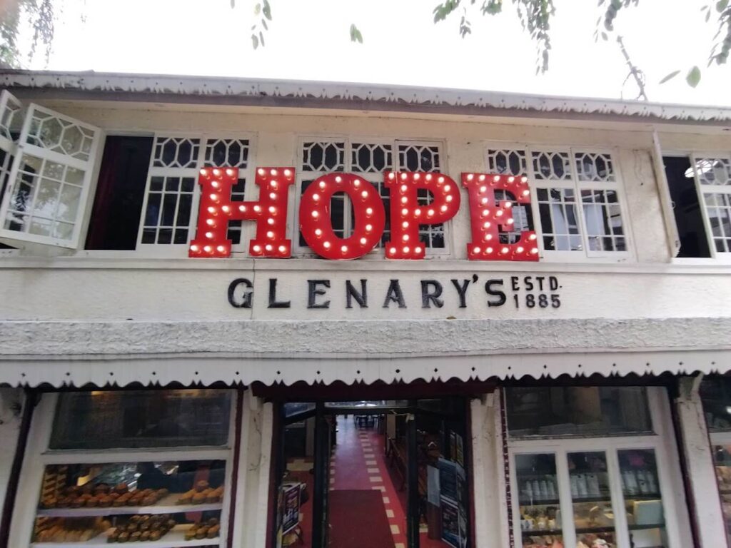 Glenary's image, one of the must visit cafes in Darjeeling