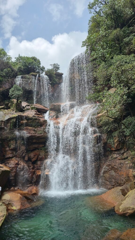 Prut Waterfalls in Jaintia Hills Meghalaya