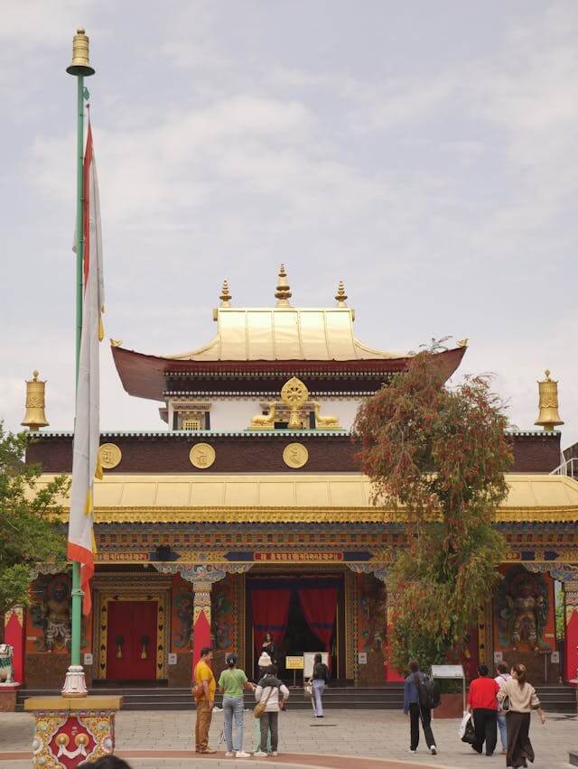 image of enchey monastery in east sikkim