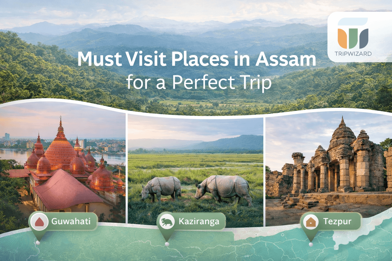 Must Visit Places in Assam for a Perfect Trip